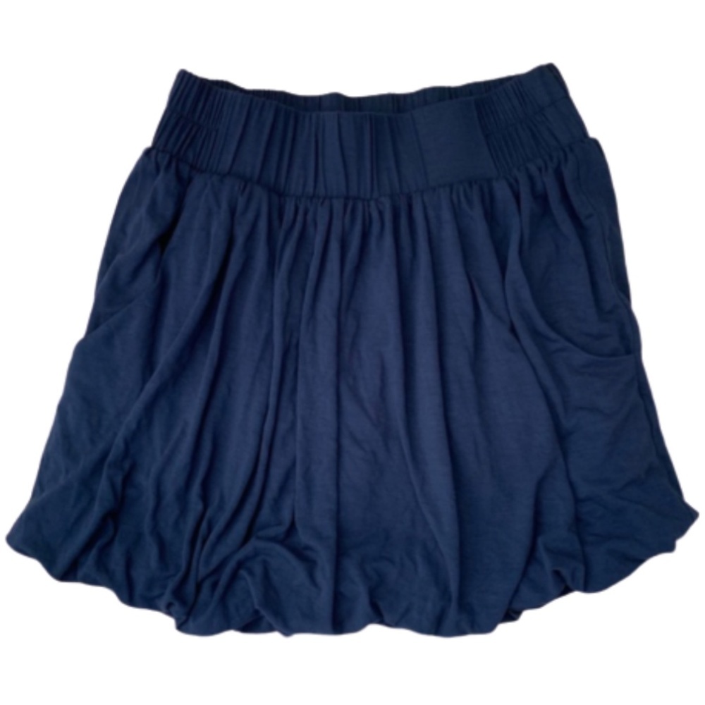 Forever 21 Blue Flowy Skirt With Pockets Size XS